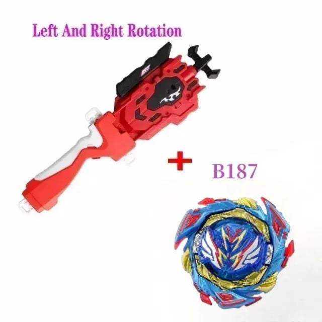 Burst Gyro Spinning Top With Launcher Metal Booster - ToylandEU
