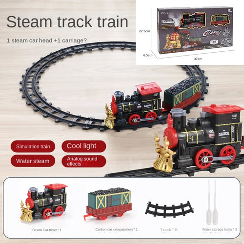 High-Speed Steam Train Track Car for Kids' Imaginative Play ToylandEU.com Toyland EU