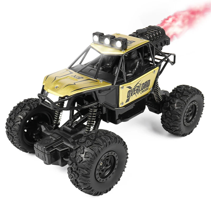 4WD RC Car With Ultra Bright LED Lights AllTerrain