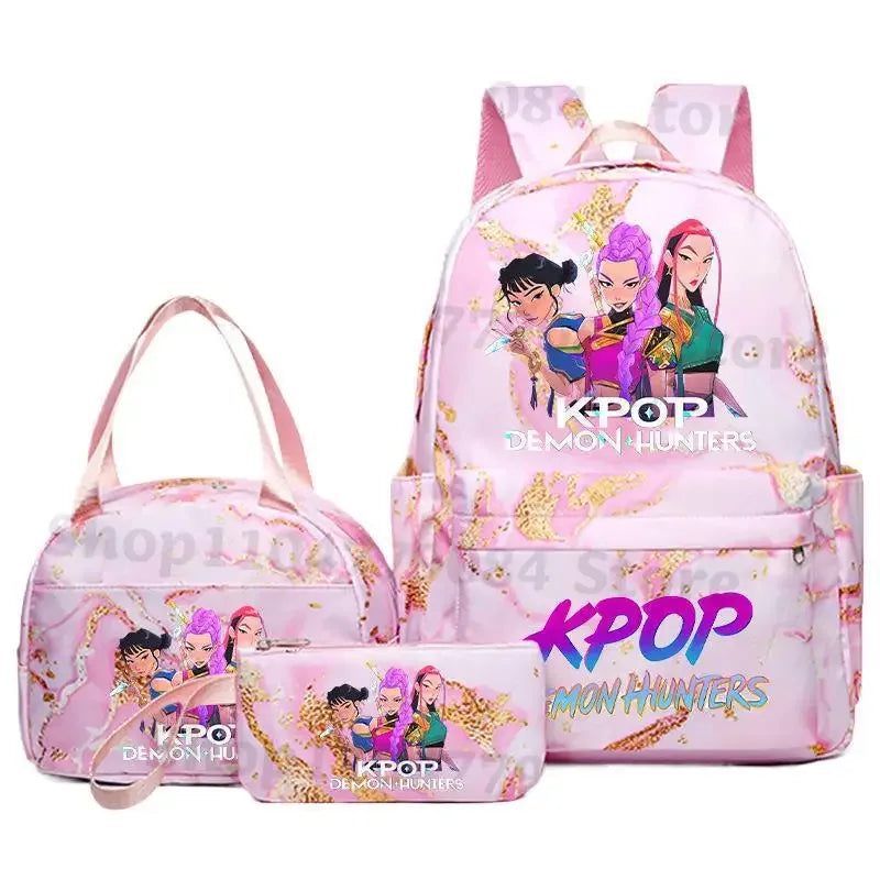 Anime Backpack Gift Set With Lunch Bag And Pencil Case - ToylandEU