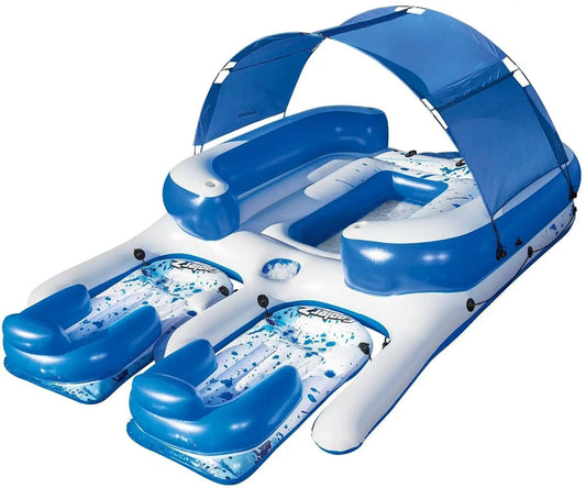 Inflatable Floating Island | 8-Person Capacity | Custom
