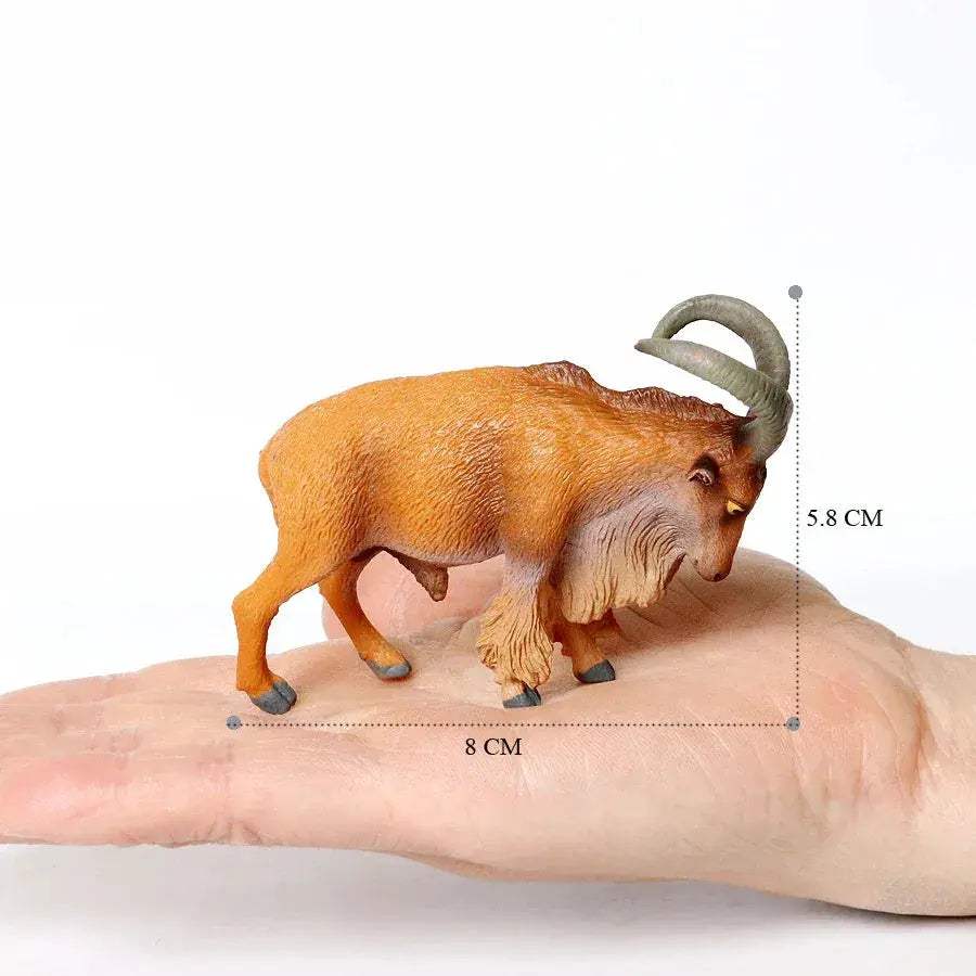 Realistic Farm Animal Figures Set Sheep Goat Antelope Models - ToylandEU