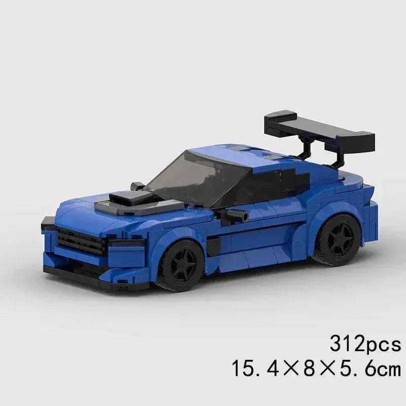 MOC LEGO Compatible Race Car Building Blocks Set For Kids - ToylandEU