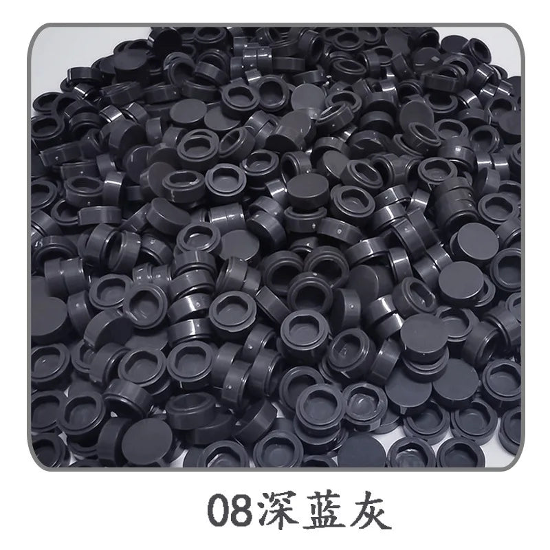 Small Particle Bricks | 1x1 Round Tiles | Compatible With Lego | MOC Builders