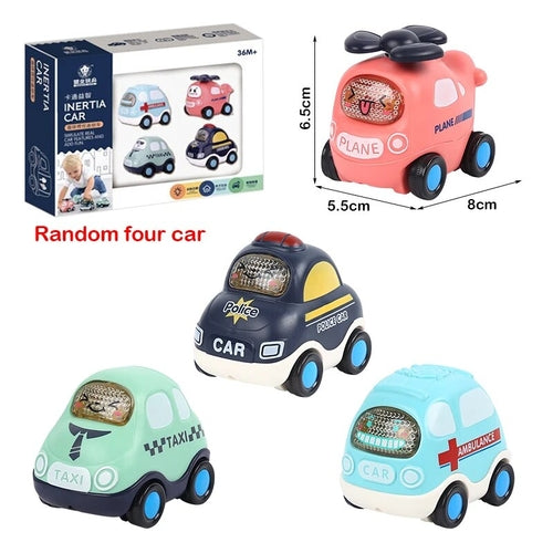 Kids Mini City Traffic Car Toys Set with Play Mat - Educational Montessori Toy ToylandEU.com Toyland EU