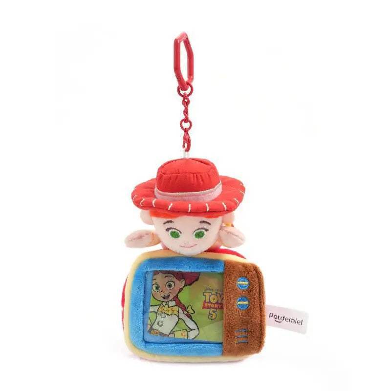 Forky Plush Keychain - Toy Story Knifey Version - Soft Cotton Pendant