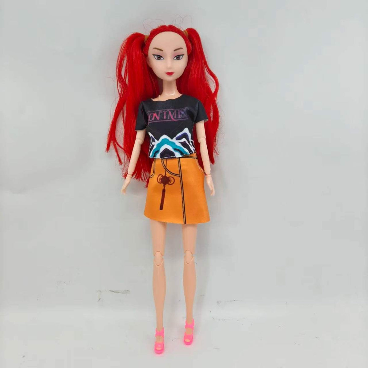Princess Fashion Doll | Long Hair | Interchangeable Clothes | Articulated Joints
