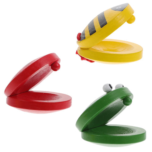 Wooden Animal Castanet Toys for Toddlers Ages 1-3 ToylandEU.com Toyland EU