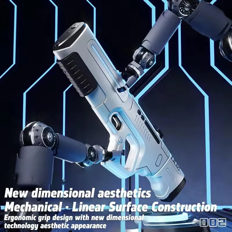 Electric Water Gun With Large Capacity Reservoir For Continuous Play