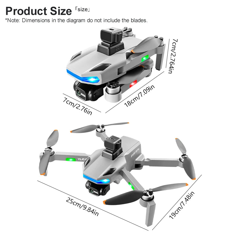 S135 GPS Drone with 1080P Camera & Smart Obstacle Avoidance