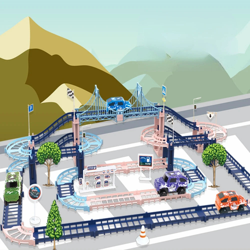 Electric Train Toy for Parent Child Educational Fun