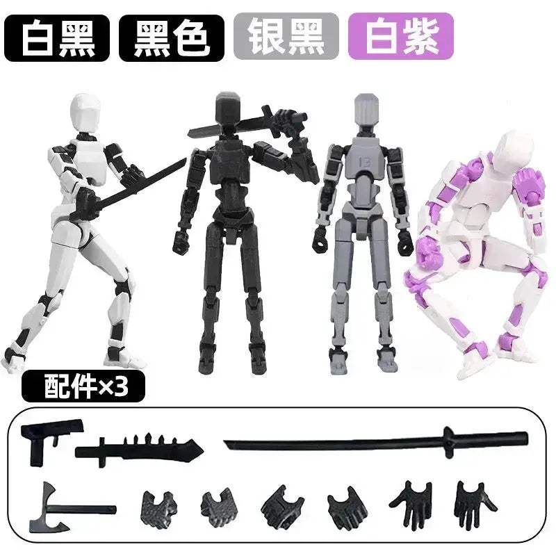 MultiJointed Action Figure Robot Shapeshift Toy For Kids - ToylandEU