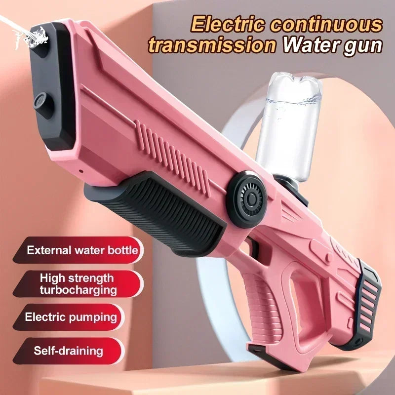 Electric Water Gun | 8-10m Range | Automatic Water Blaster