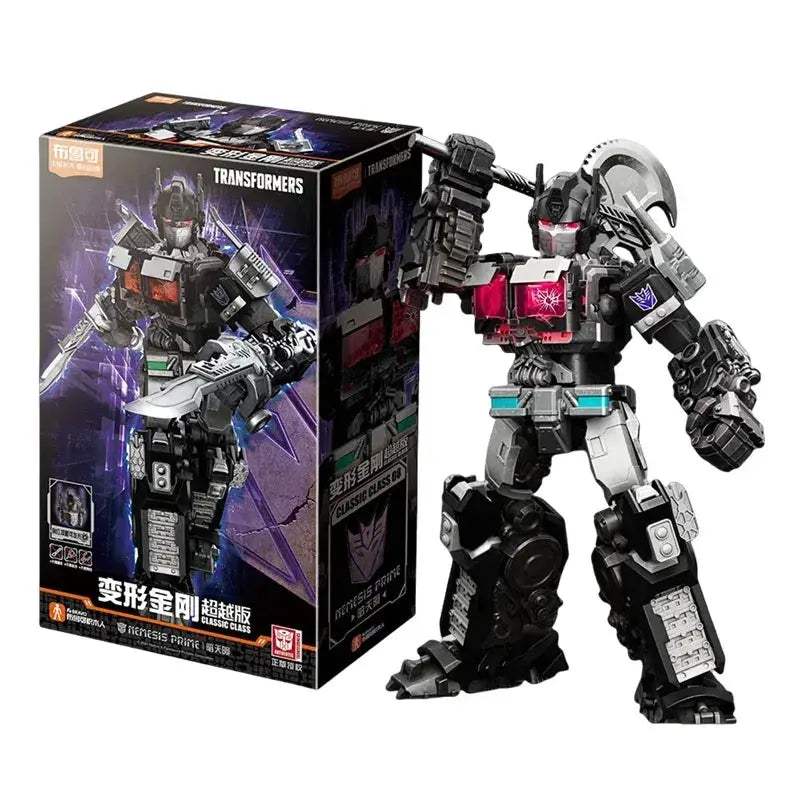Transformers Action Figures Collections, Nemesis Optimus Prime Bumblebee Mirage Megatron Scourge - CLOUDANIMESTUDIO