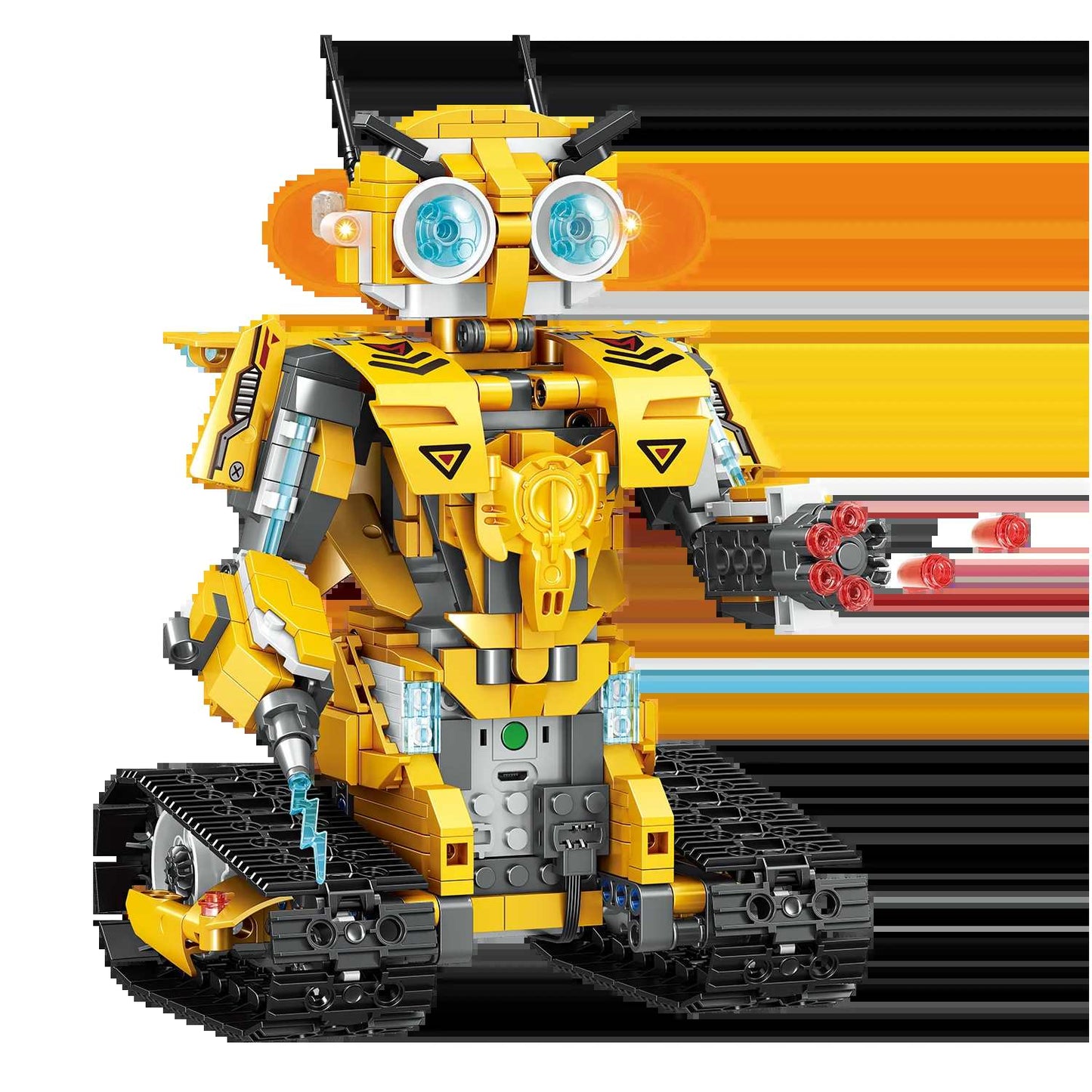 Remote Control Programming Building Block Tile Robot for Children - ToylandEU