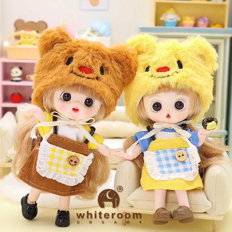 Ob11 Bjd Doll Boy Pig Face Piggy Ball-jointed Mini Doll Gift - ToylandEU