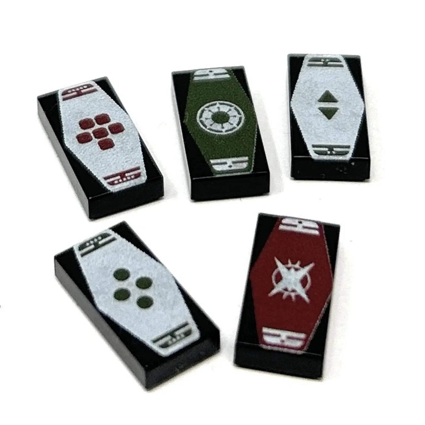 Printed Tiles LEGO Sabacc Cards Pack For Star Wars MOCs - ToylandEU