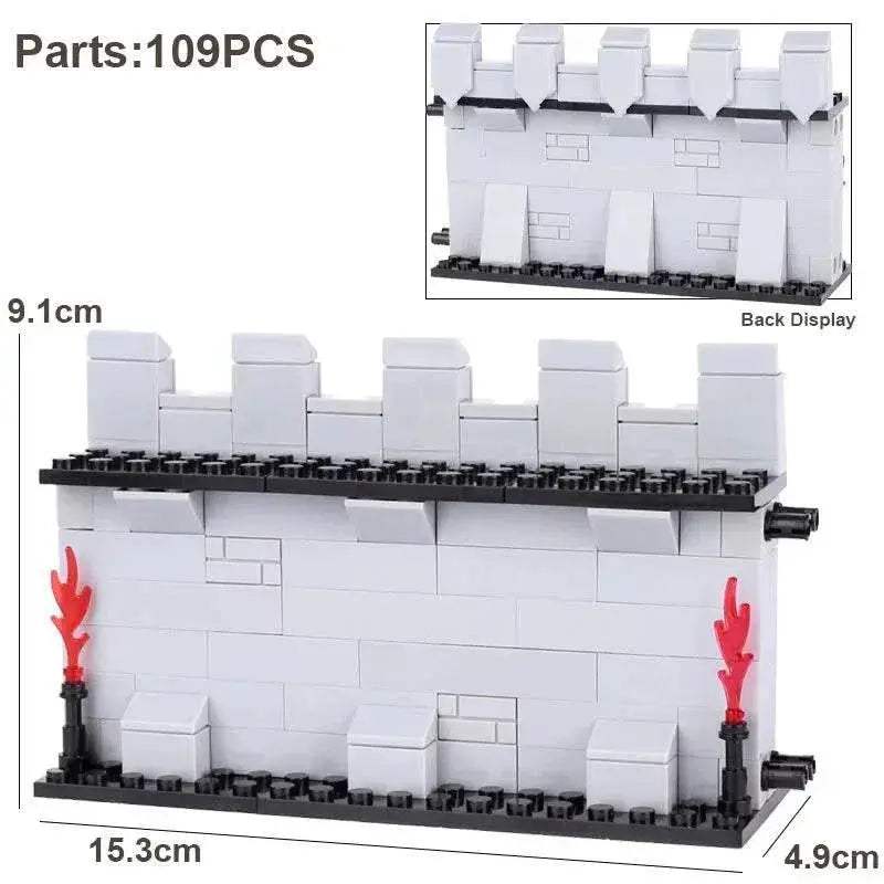 Medieval Castle Siege Weapons Building Blocks Army Knights Toys - ToylandEU