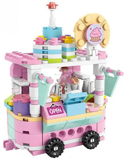 Lego Compatible Building Blocks | Mini City Street View Set | Small Blocks | 14+