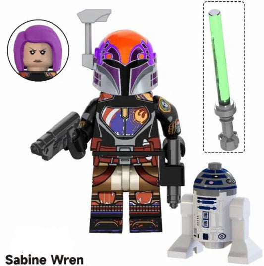 Sabine Wren Star Wars Figure, ABS Plastic, Standard Figure Size, Collectible Display - ToylandEU