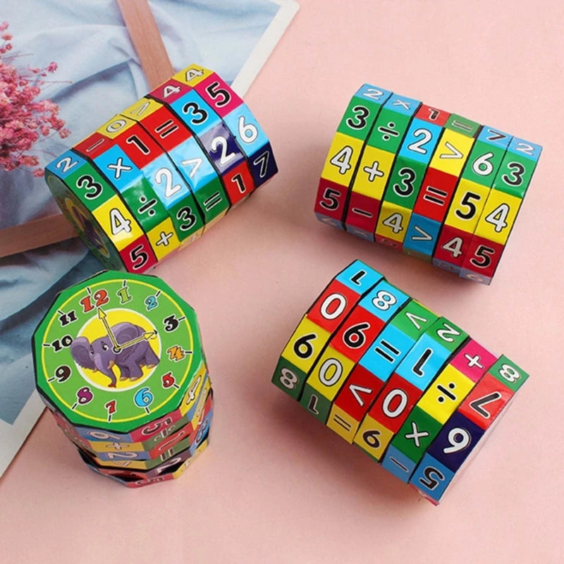 Creative Kids Magic Cube Math Toys Addition Subtraction Multiplication