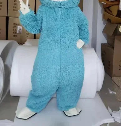 Cartoon Bunny Mascot Costume | Adult Size | Water Washable | Halloween Carnival