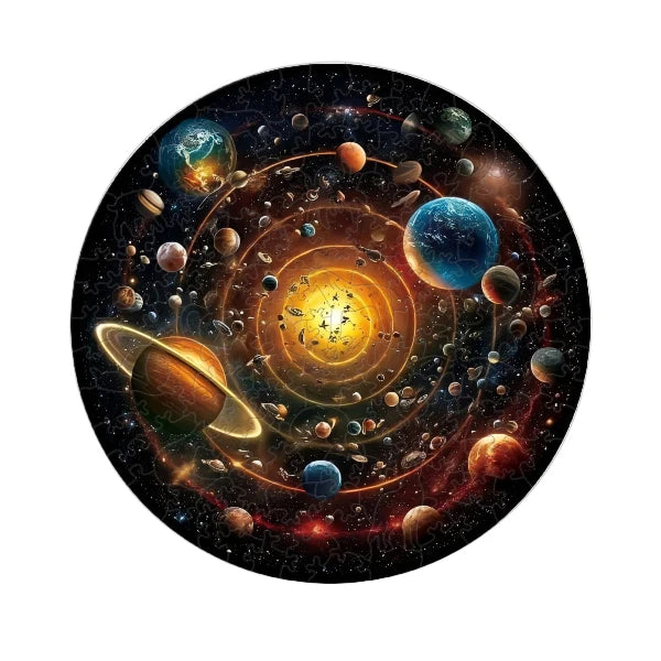 3D Wooden Puzzle | Universe Fantasy Theme | Animal Style | One Size