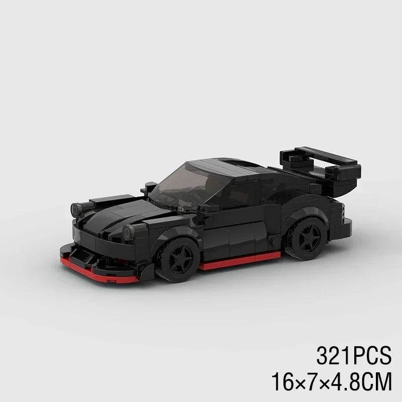 Moc Speed Champions AE86 Cars Racers Building Blocks Set - ToylandEU