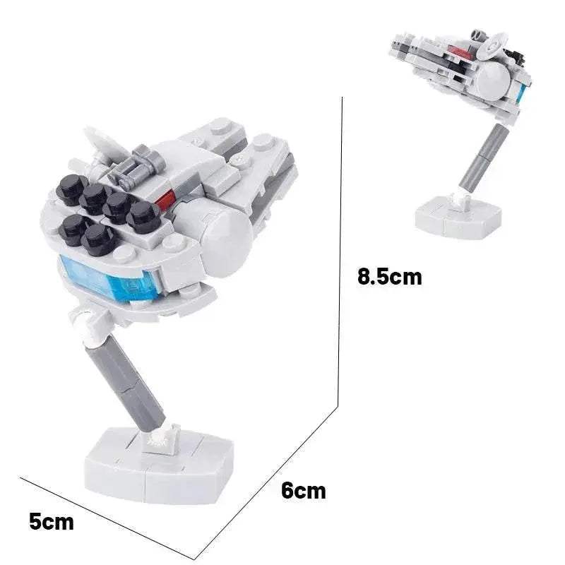 MOC Military Fighter Building Blocks Kit Combat Robots Gift Building Bricks MOC - ToylandEU
