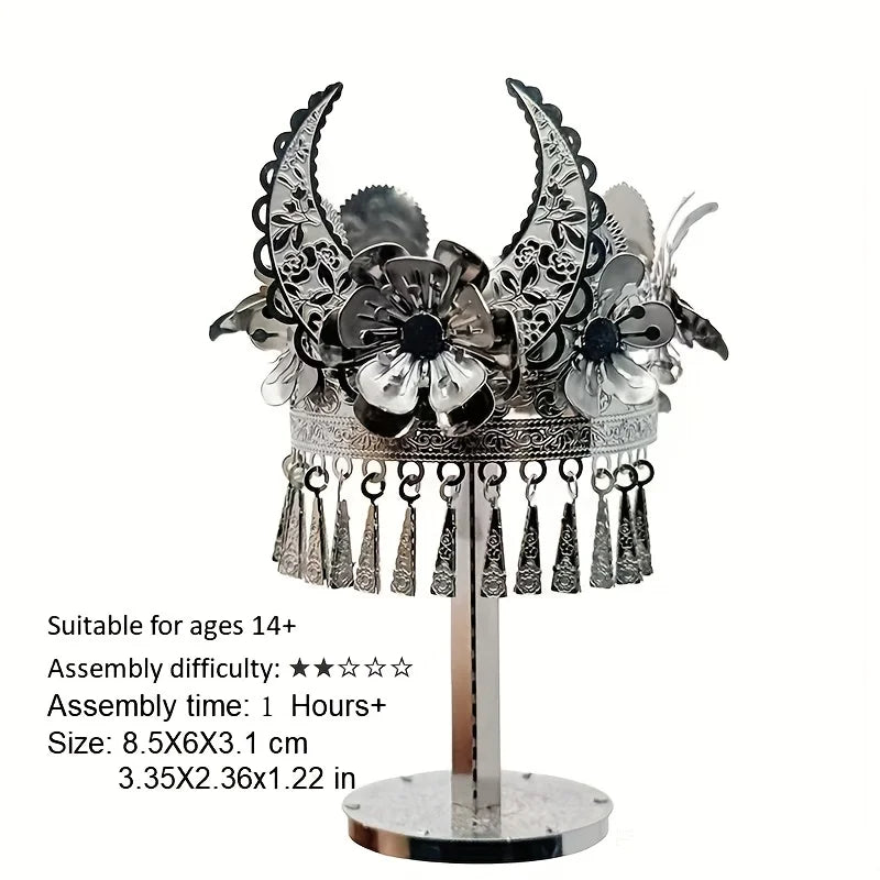 3D Metal Puzzle | Tokyo Skytree Model | Laser Cut DIY Kit | Desktop Decoration