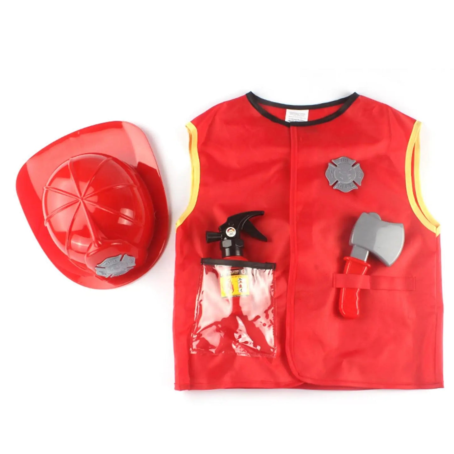 Kids Firefighter Costume - Fun Role Play & Learning for Toddlers