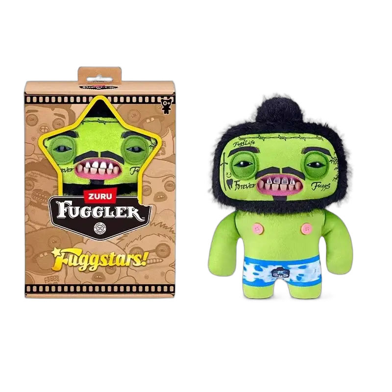 Original Fuggler Funny Ugly Teeth Monster Plush Toy Fugg Old Fogies Alley Cats Care Bears Powerpuff Girls Stuffed Plushies Dolls - ToylandEU