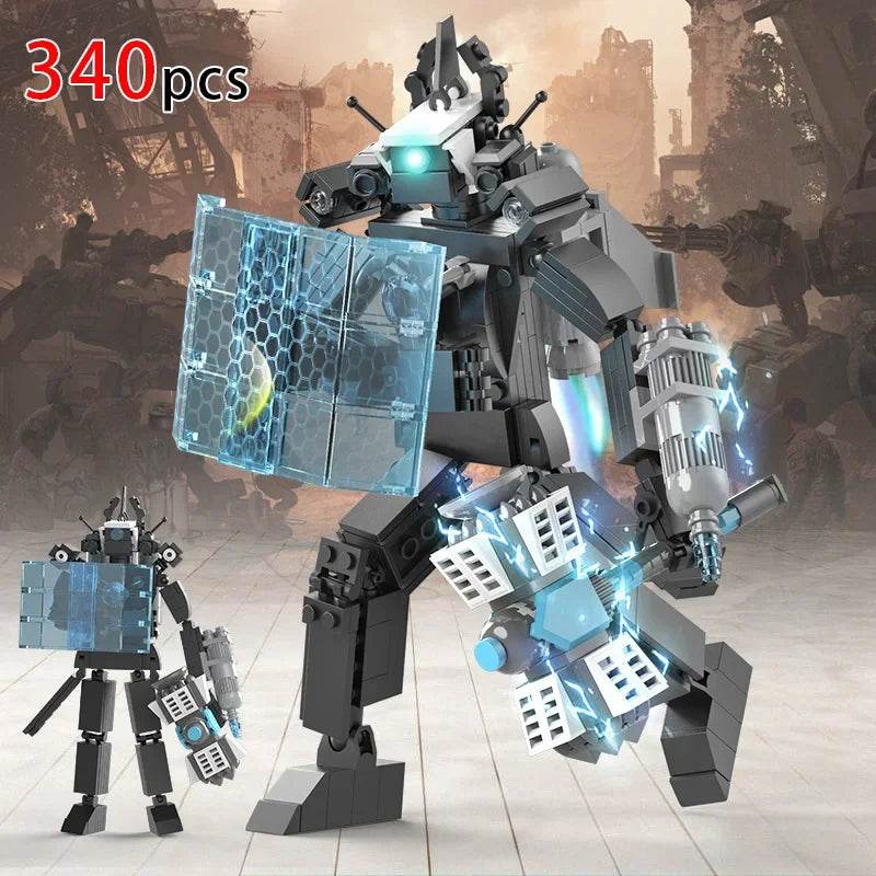 New Skibidi Toileted Giant Titan TVman Upgrade Speakerman Building Blocks Animation Figure Model Toys for Kids Ideas Gifts Christmas - ToylandEU