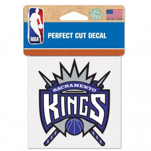 Sacramento Kings 4x4 Perfect Cut Color Vinyl Decal Outdoor - ToylandEU