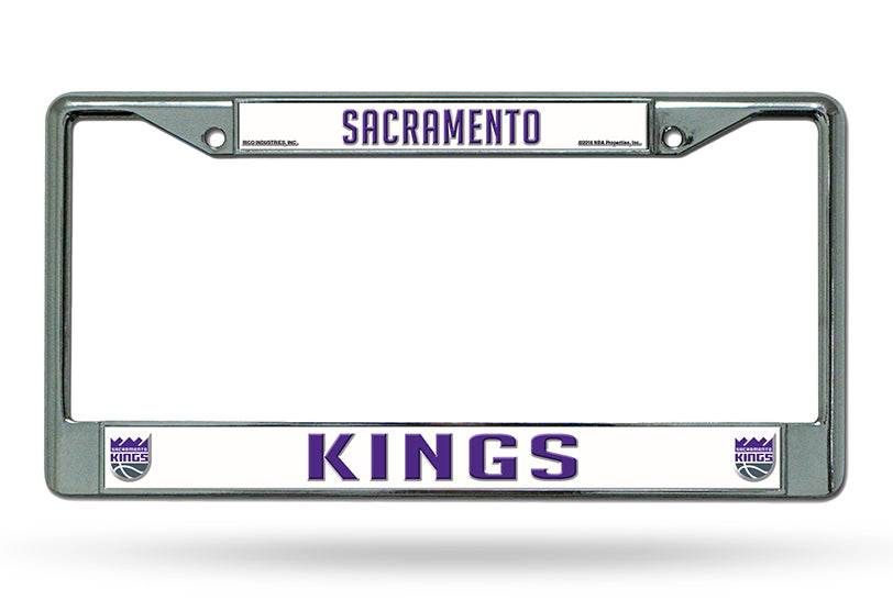 Sacramento Kings Chrome License Plate Frame Special Order - ToylandEU