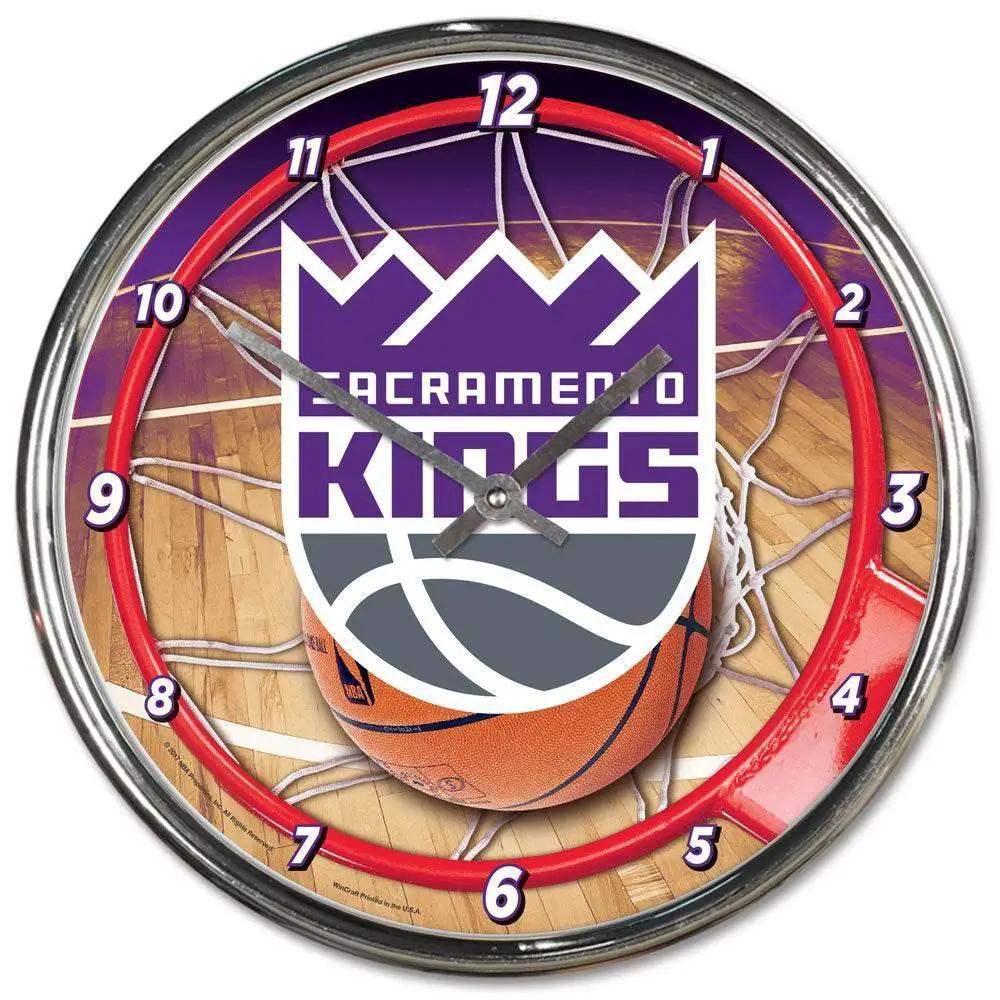  Sacramento Kings Chrome Round Wall Clock Style Retro -  ToylandEU™