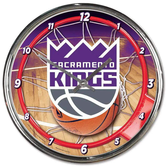  Sacramento Kings Chrome Round Wall Clock Style Retro -  ToylandEU™