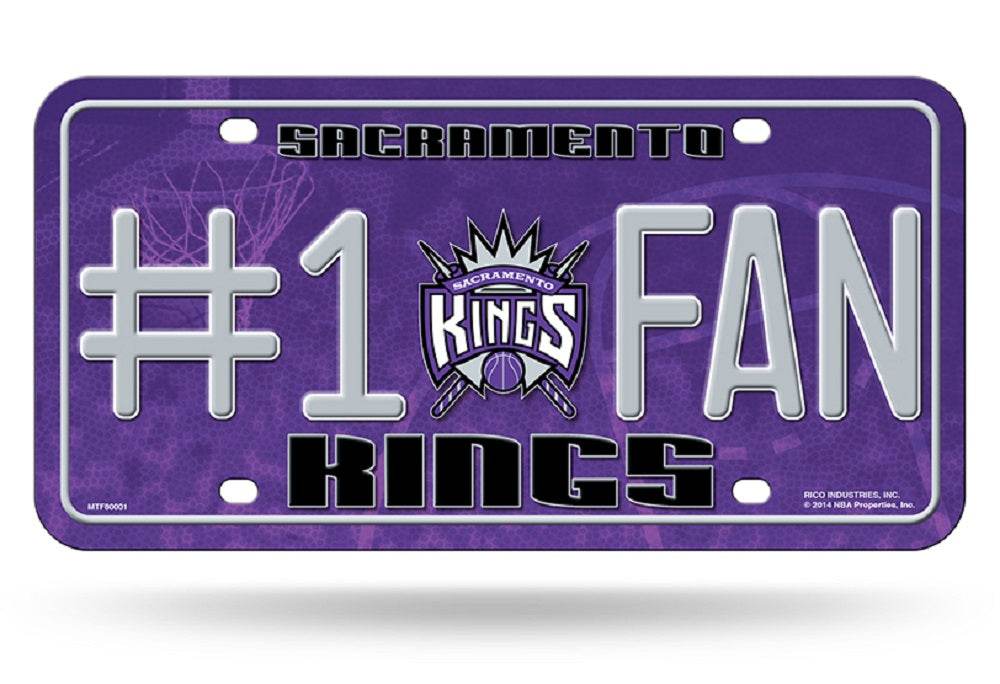 Sacramento Kings License Plate Number One Fan Order - ToylandEU