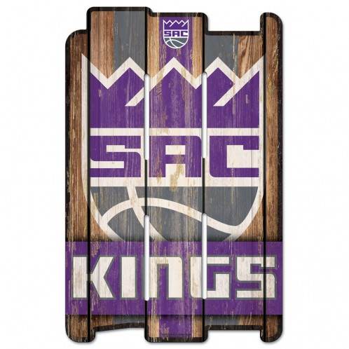 Sacramento Kings Sign 11x17 Wood Fence Style Special Order - ToylandEU