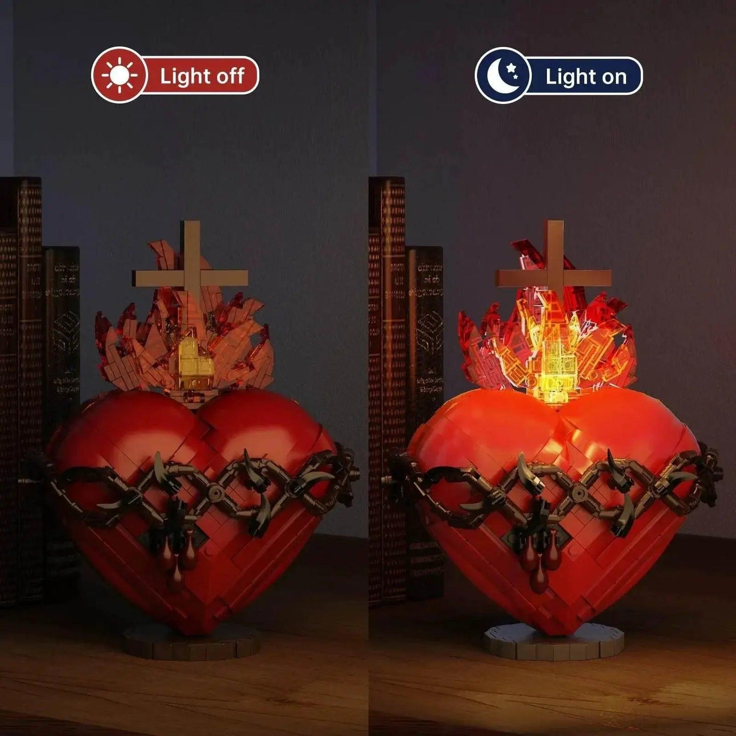  Sacred Heart Building Blocks 625 Piece Kit Toyland EU -  ToylandEU™