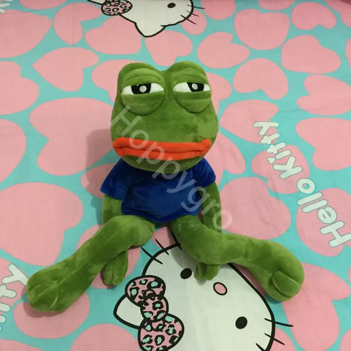  Sad Frog Plush Toy | 45cm Gift For Kids | Toylandeu™ 