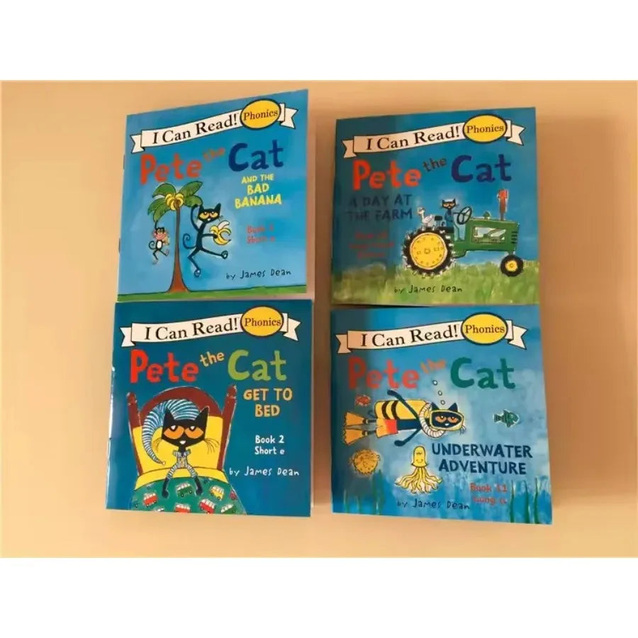 Pete The Cat 12 Book Early Readers Collection For Beginners