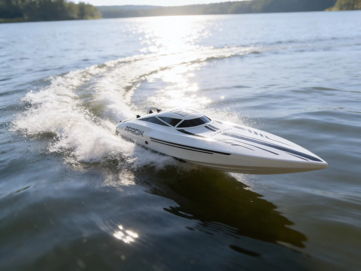 RC Boat | Top Speed 50 kph Brushless | 4WD 3S LiPo Included