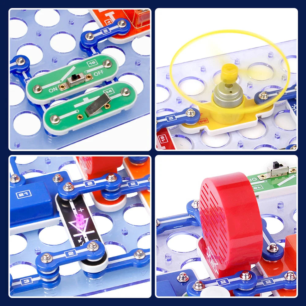 2023 Introductory Science Electronic Blocks Kit for Kids - Version A and B - ToylandEU