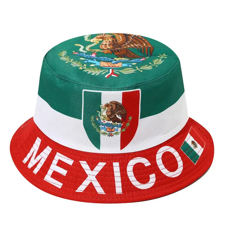 2026 Countries National Flag Bucket Hat Men Women Football Fan Party Football Cup Reversible Sun Hat Soccer Fans Fisherman Hat - ToylandEU