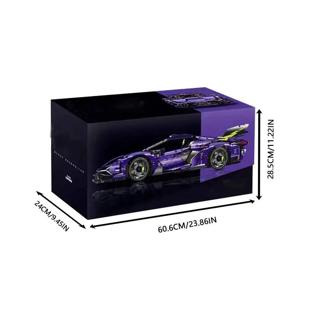 Sports Car Building Blocks Set For Kids Educational Gift Idea - ToylandEU