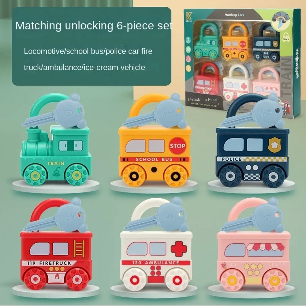 Numbers Matching & Counting Learning Locks with Keys Montessori - ToylandEU