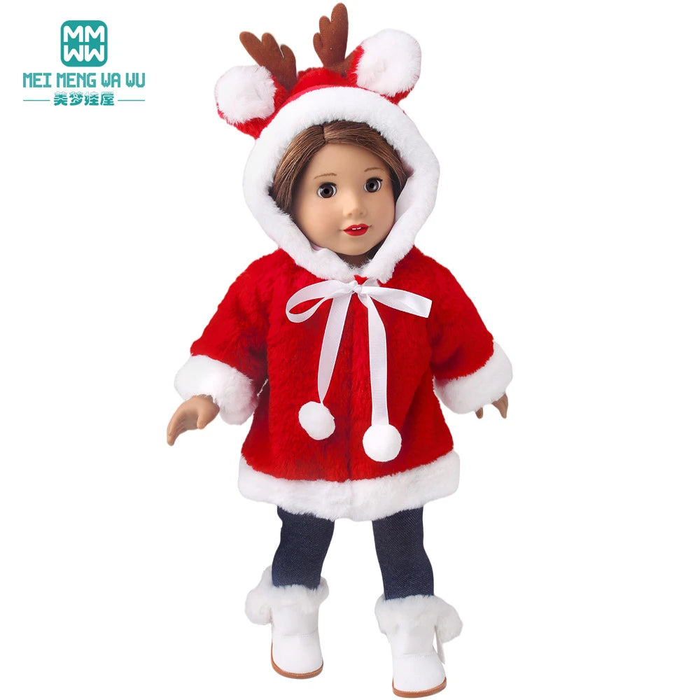 Doll Clothes Set for 43-45cm Newborn Toy Accessories in Boy Fashion