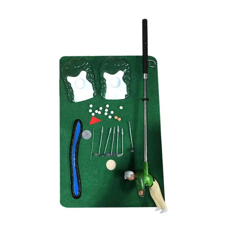 Mini Indoor/Outdoor Children's Golf Game Toy Set - Portable Parent-Child Golf Training - ToylandEU