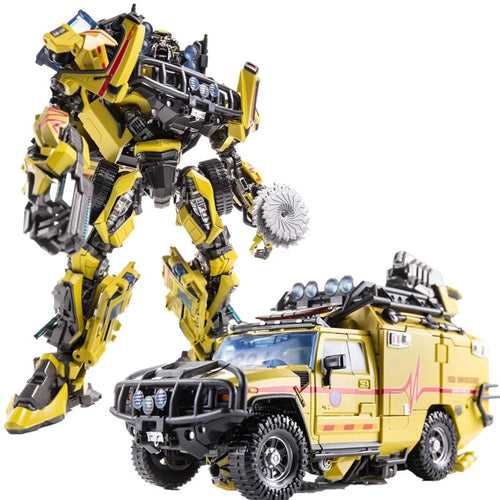 JH Transformation Action Figure - Green and Yellow, 18cm Size ToylandEU.com Toyland EU